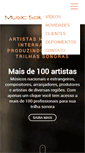 Mobile Screenshot of musicsolution.com.br